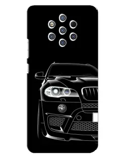 Чохол для Nokia 9 з картинкою «Темний силует BMW»