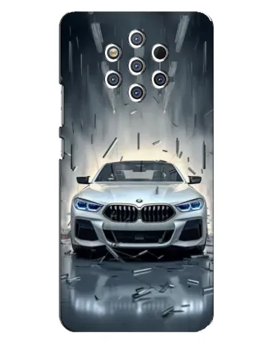 Чохол для Nokia 9 з картинкою «BMW у світлі фар» Чохол для Nokia 9 з картинкою «BMW у світлі фар»
