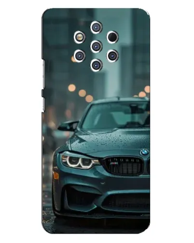 Чохол для Nokia 9 з картинкою «BMW у вогнях міста» Чохол для Nokia 9 з картинкою «BMW у вогнях міста»