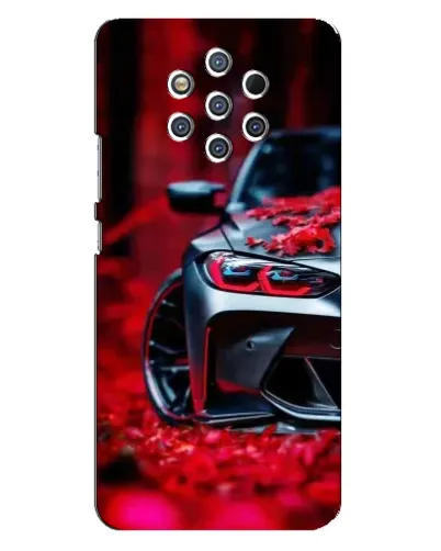 Чохол для Nokia 9 з картинкою «Спортивна BMW та квіти» Чохол для Nokia 9 з картинкою «Спортивна BMW та квіти»