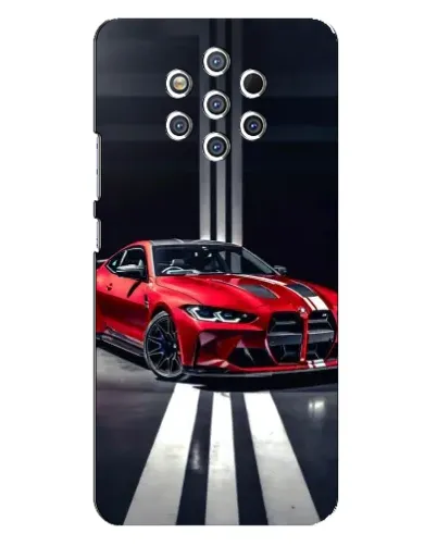 Чохол для Nokia 9 з картинкою «Червона BMW на дорозі» Чохол для Nokia 9 з картинкою «Червона BMW на дорозі»