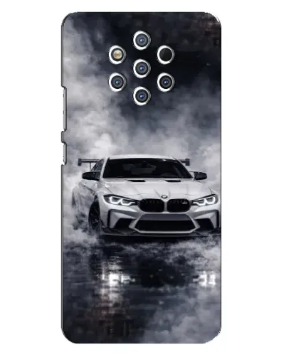 Чохол для Nokia 9 з картинкою «BMW крізь туман» Чохол для Nokia 9 з картинкою «BMW крізь туман»