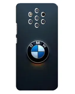 Чохол для Nokia 9 з картинкою «Логотип BMW — мінімалізм»