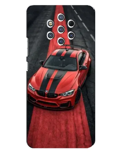 Чохол для Nokia 9 з картинкою «BMW на червоній доріжці» Чохол для Nokia 9 з картинкою «BMW на червоній доріжці»