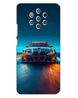 Чохол для Nokia 9 з картинкою «BMW — вогні неону» Чохол для Nokia 9 з картинкою «BMW — вогні неону»