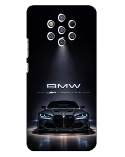 Чохол для Nokia 9 з картинкою «BMW крізь нічне місто» Чохол для Nokia 9 з картинкою «BMW крізь нічне місто»