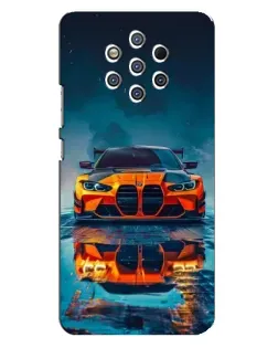 Чохол для Nokia 9 з картинкою «BMW — золота емблема» Чохол для Nokia 9 з картинкою «BMW — золота емблема»