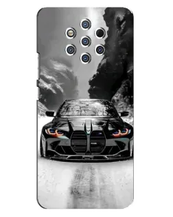 Чохол для Nokia 9 з картинкою «BMW — акварельний дрифт» Чохол для Nokia 9 з картинкою «BMW — акварельний дрифт»