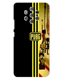 Чехол для Nokia 9 с картинкой «PUBG — камуфляжный шлем»