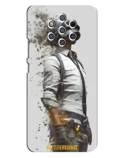 Чехол для Nokia 9 с картинкой «PUBG — боец в пыли»