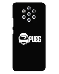 Чехол для Nokia 9 с картинкой «PUBG — классический лого»