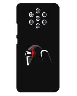 Чехол для Nokia 9 с картинкой «Among Us шлем»