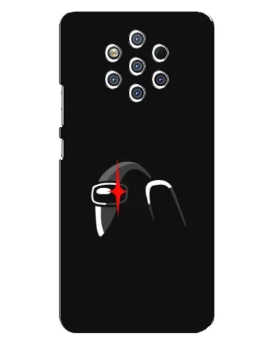 Чехол для Nokia 9 с картинкой «Among Us шлем»