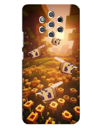 Чехол для Nokia 9 с картинкой «Поле подсолнухов»