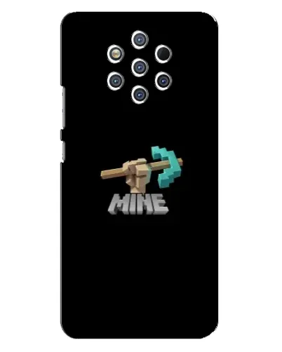 Чехол для Nokia 9 с картинкой «Алмазная кирка»