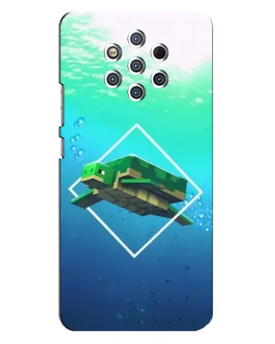 Чехол для Nokia 9 с картинкой «Черепаха Minecraft» Чехол для Nokia 9 с картинкой «Черепаха Minecraft»