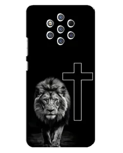 Чохол для Nokia 9 з картинкою «Лев та Хрест» Чохол для Nokia 9 з картинкою «Лев та Хрест»