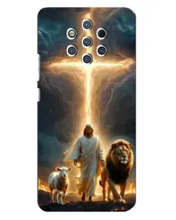 Чохол для Nokia 9 з картинкою «Лев Юди та Світло» Чохол для Nokia 9 з картинкою «Лев Юди та Світло»