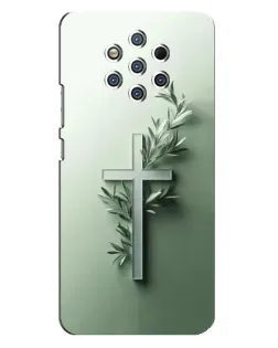 Чехол для Nokia 9 с картинкой «Оливковая ветвь»