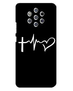 Чехол для Nokia 9 с картинкой «Пульс веры»