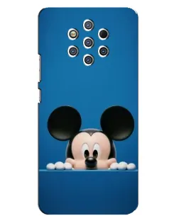 Чохол для Nokia 9 з картинкою «Міккі виглядає» Чохол для Nokia 9 з картинкою «Міккі виглядає»