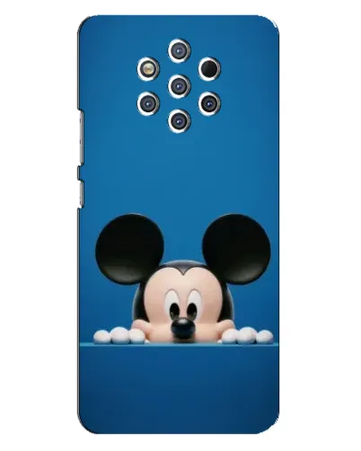 Чохол для Nokia 9 з картинкою «Міккі виглядає»