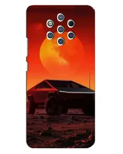 Чохол для Nokia 9 з картинкою «Cybertruck на Марсі»