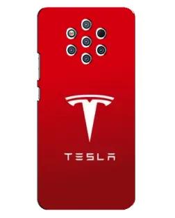 Чохол для Nokia 9 з картинкою «Tesla Red Classic»