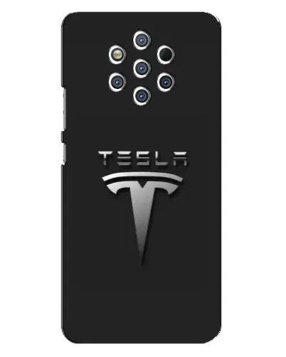 Чохол для Nokia 9 з картинкою «Сталевий логотип Tesla» Чохол для Nokia 9 з картинкою «Сталевий логотип Tesla»