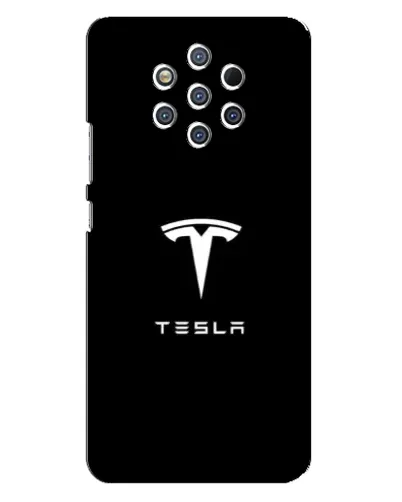 Чохол для Nokia 9 з картинкою «Tesla White Logo» Чохол для Nokia 9 з картинкою «Tesla White Logo»