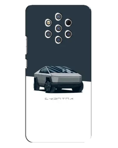 Чохол для Nokia 9 з картинкою «Сріблястий Cybertruck Tesla» Чохол для Nokia 9 з картинкою «Сріблястий Cybertruck Tesla»