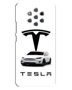 Чохол для Nokia 9 з картинкою «Tesla White Style»