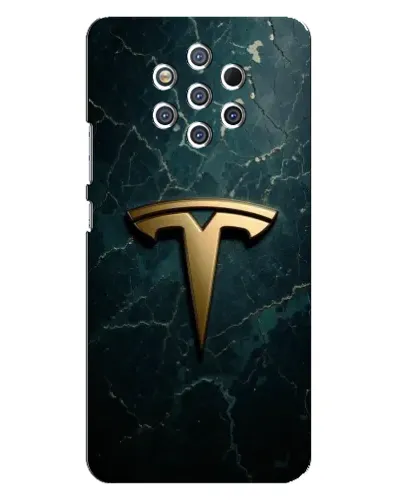 Чохол для Nokia 9 з картинкою «Мармурова Tesla Gold» Чохол для Nokia 9 з картинкою «Мармурова Tesla Gold»