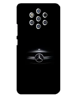Чохол для Nokia 9 з картинкою «Mercedes — абстрактні лінії»