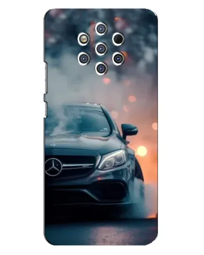 Чохол для Nokia 9 з картинкою «Mercedes — нічне місто» Чохол для Nokia 9 з картинкою «Mercedes — нічне місто»