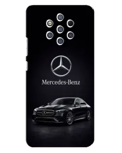 Чохол для Nokia 9 з картинкою «Mercedes — решітка радіатора»