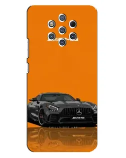 Чохол для Nokia 9 з картинкою «Помаранчевий Mercedes AMG»