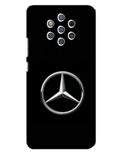 Чохол для Nokia 9 з картинкою «Mercedes класичний лого»
