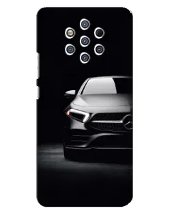 Чохол для Nokia 9 з картинкою «Світло фар Mercedes»