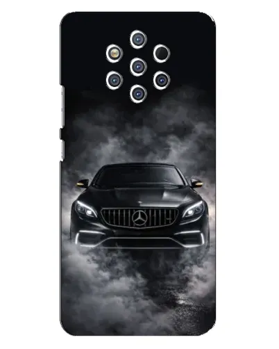 Чохол для Nokia 9 з картинкою «Mercedes у диму» Чохол для Nokia 9 з картинкою «Mercedes у диму»