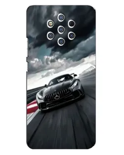 Чохол для Nokia 9 з картинкою «Гоночний Mercedes AMG»