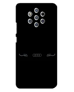 Чохол для Nokia 9 з картинкою «Audi — світловий підпис»