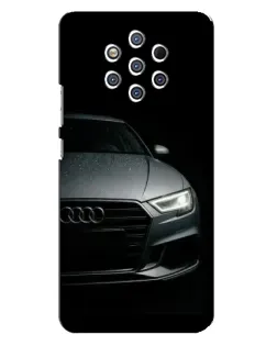 Чохол для Nokia 9 з картинкою «Audi — деталізація кузова»