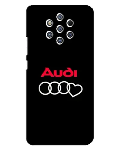 Чохол для Nokia 9 з картинкою «Логотип Audi Heart» Чохол для Nokia 9 з картинкою «Логотип Audi Heart»