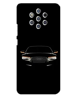 Чохол для Nokia 9 з картинкою «Audi — нічний контур»