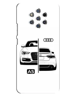 Чохол для Nokia 9 з картинкою «Audi — контрастний дизайн»