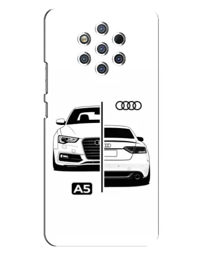 Чохол для Nokia 9 з картинкою «Audi — контрастний дизайн» Чохол для Nokia 9 з картинкою «Audi — контрастний дизайн»