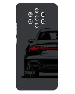 Чохол для Nokia 9 з картинкою «Задня частина Audi — арт»