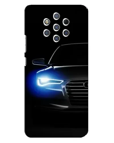 Чохол для Nokia 9 з картинкою «Неоновий погляд Audi» Чохол для Nokia 9 з картинкою «Неоновий погляд Audi»