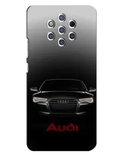 Чохол для Nokia 9 з картинкою «Audi — градієнтний контур»
